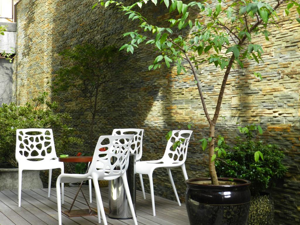 Look Royal Resort Chiayi Eksteriør bilde The interior courtyard